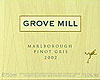 GROVE MILL PINOT GRIS MARLBOROUGH 2002